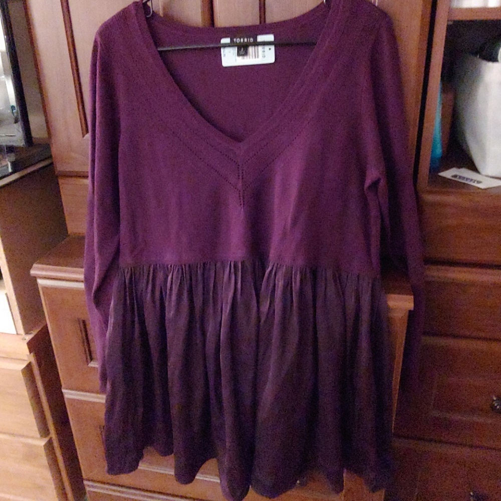 Ultra Soft Purple Torrid Sweater